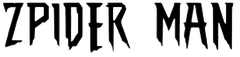 ZPIDER MAN logo